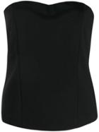 Giorgio Armani Bustier Top - Black