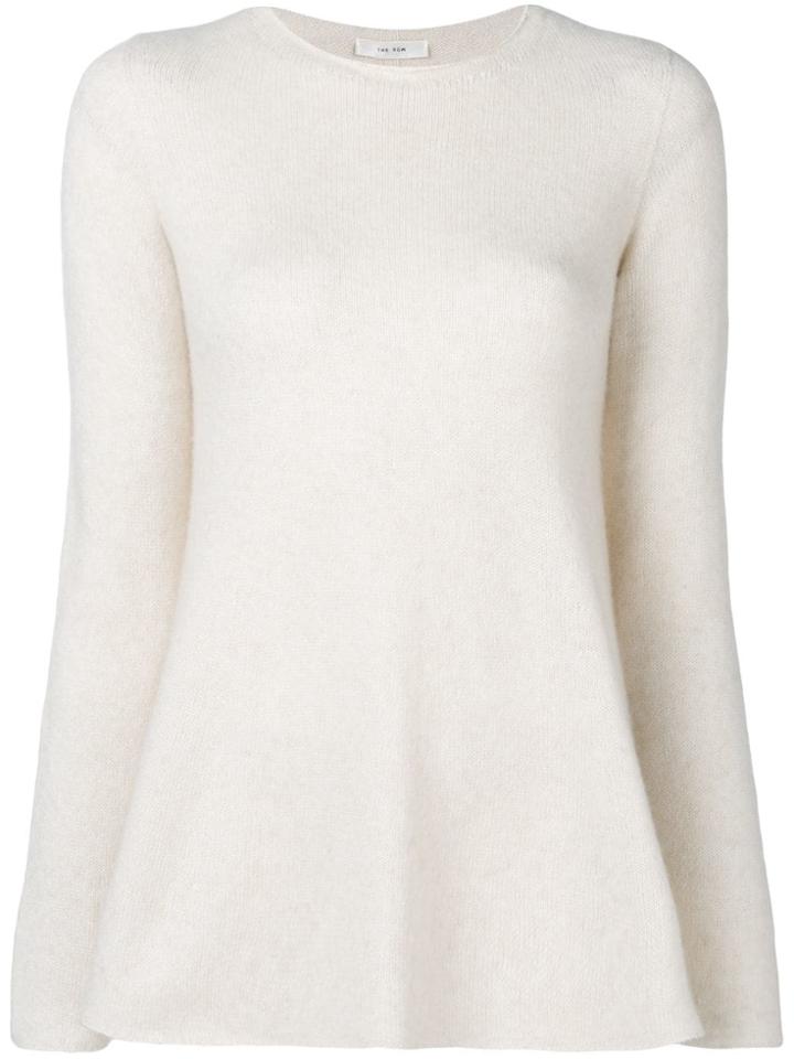 The Row Crew Neck Jumper - White