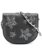 Roberto Cavalli Kids Star Sequin Saddle Bag, Girl's, Black
