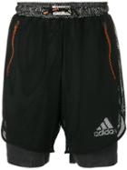 Adidas By Kolor Track Shorts, Men's, Size: Small, Black, Polyester/polyamide