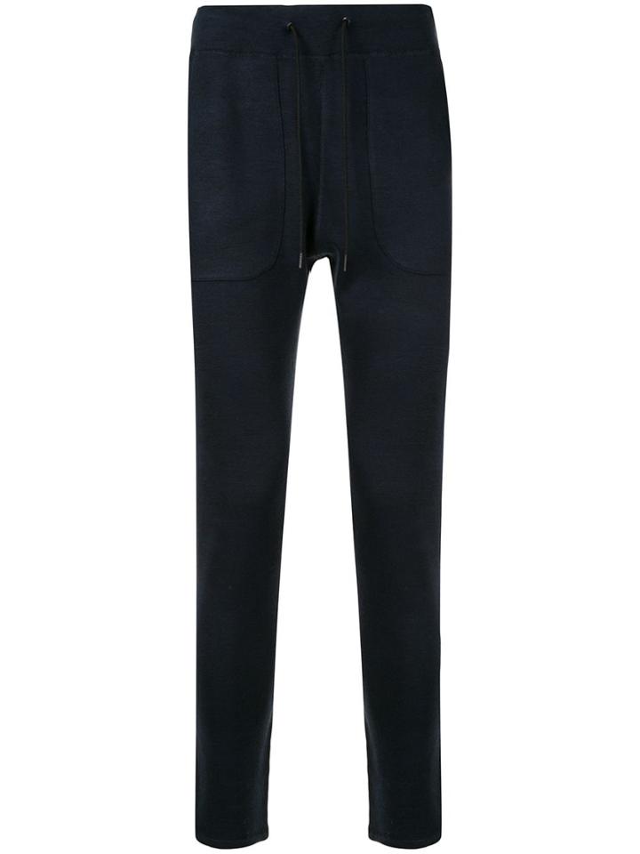 Loveless Piqué Sweatpants - Blue