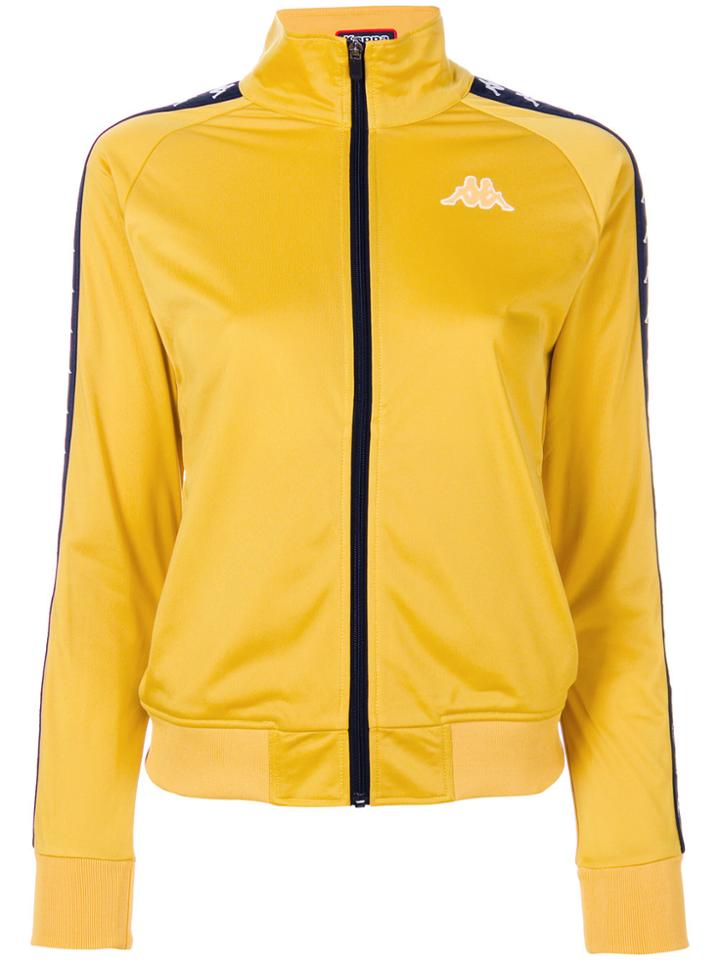 Kappa Zipped Sport Jacket - Yellow & Orange