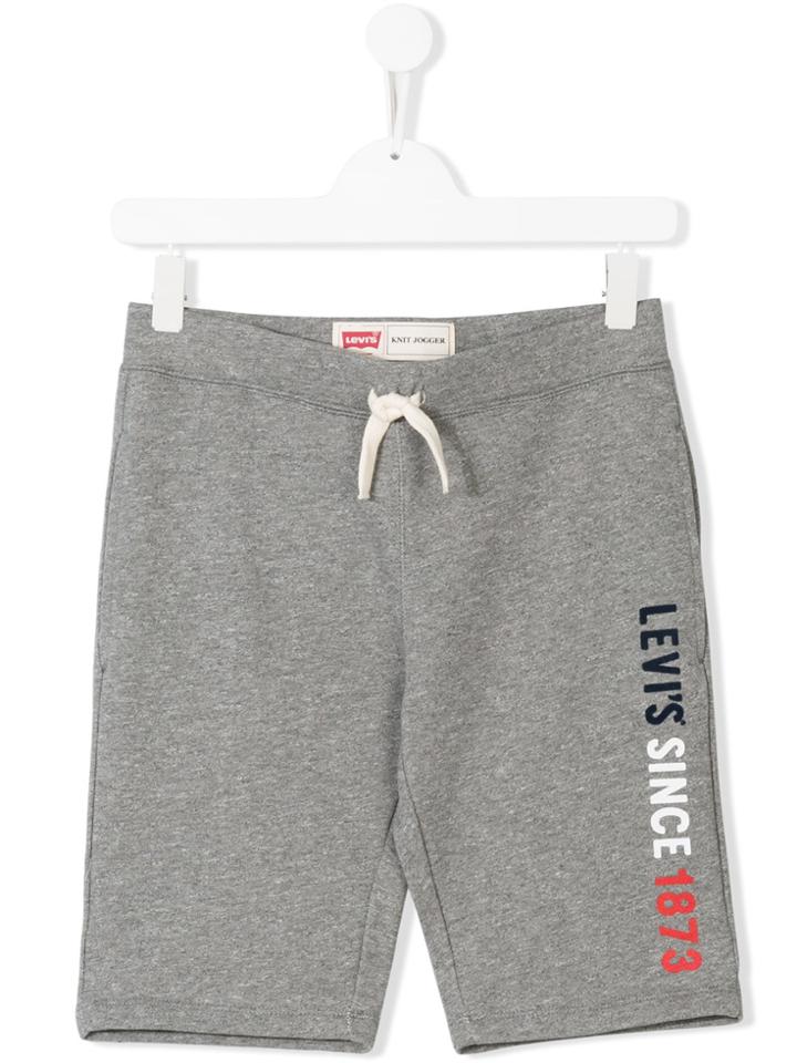 Levi's Kids Teen Logo Casual Shorts - Grey