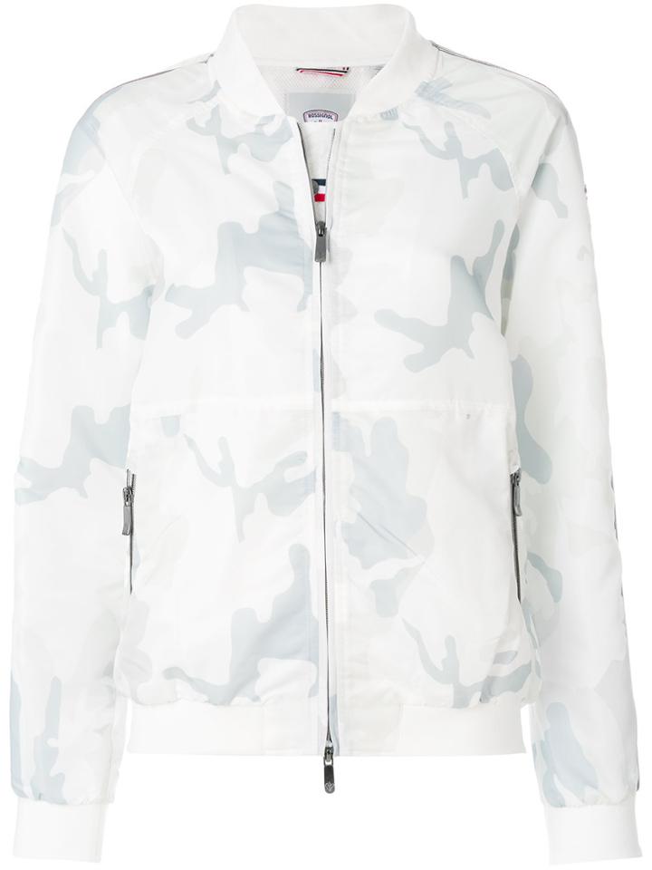 Rossignol W Camo Urban Bomber Jacket - White