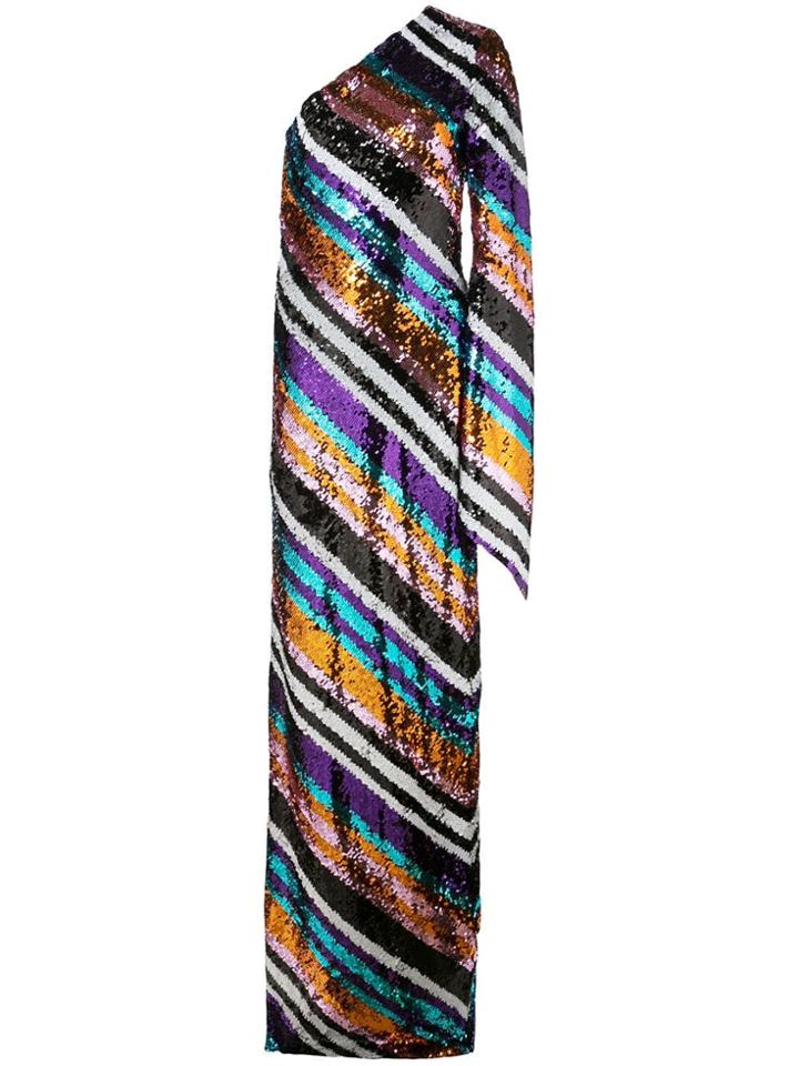 Rubin Singer One-shoulder Evening Dress - Multicolour