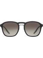 Prada Linea Rossa Wayfarer Sunglasses - Black