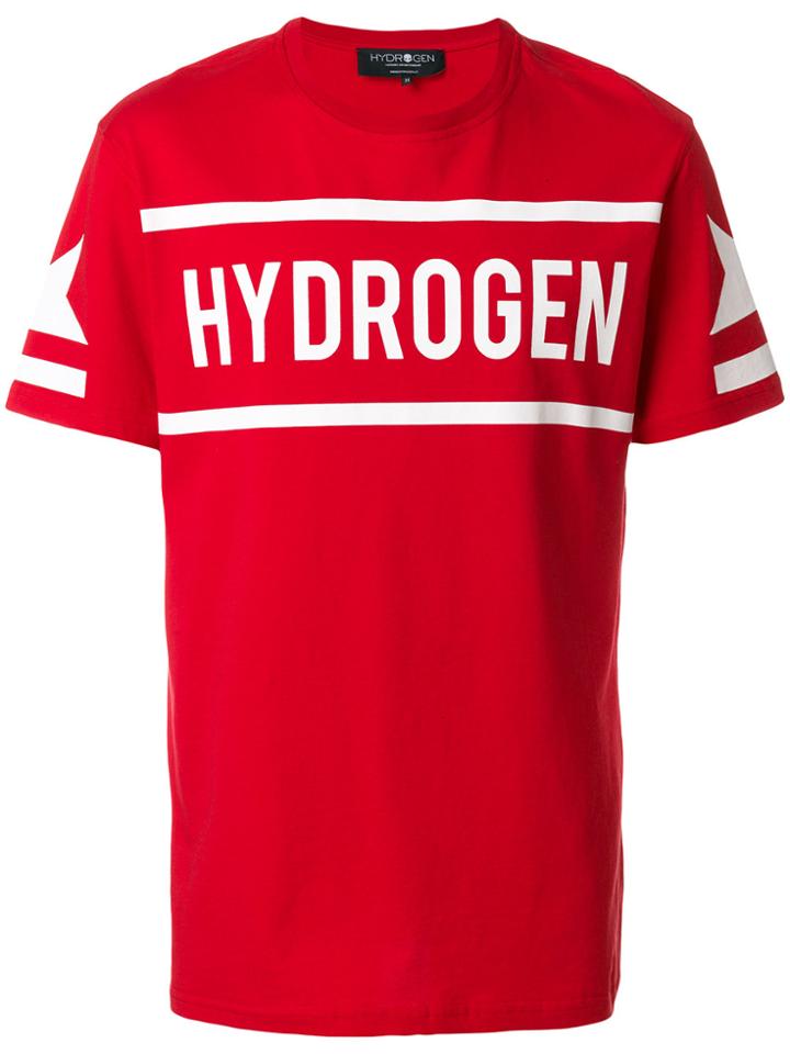 Hydrogen Printed T-shirt - Red