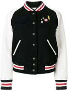 Zadig & Voltaire Birdie Letterman Jacket - Black