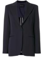 Cédric Charlier Classic Fitted Blazer - Black