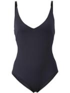 Malia Mills 'hailey' Spaghetti Strap Swimsuit, Women's, Size: 10, Black, Nylon/spandex/elastane