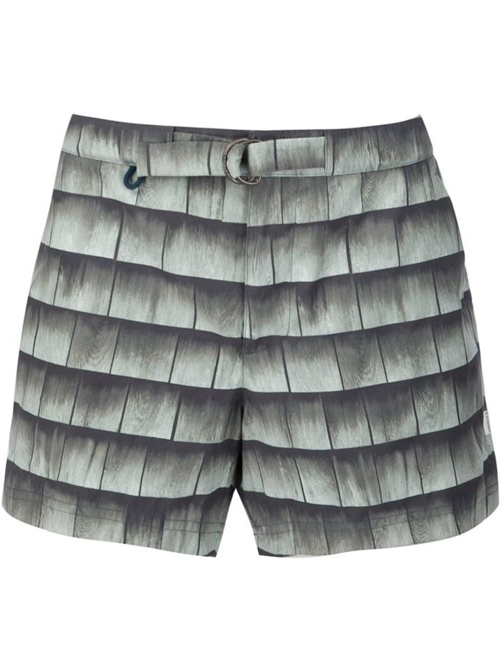 Katama - 'jack' Swim Shorts - Men - Polyester - Xs, Green, Polyester