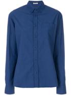 Tomas Maier Boyfriend Shirt - Blue