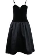 Yves Saint Laurent Vintage Corset Dress - Black