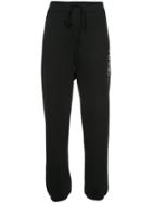 Rodarte Embroidered Logo Track Pants - Black