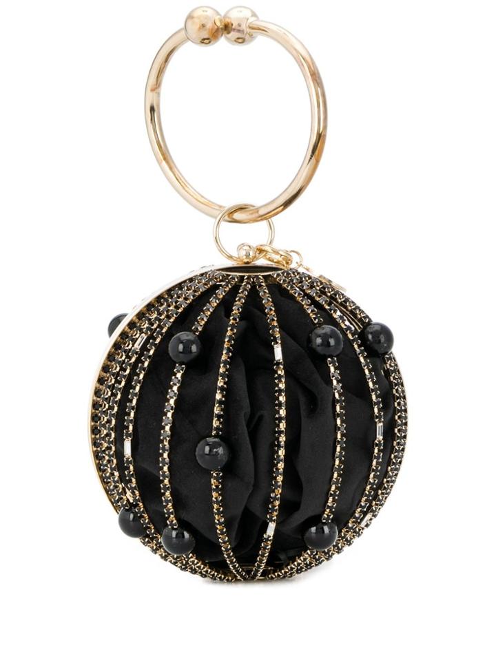 Rosantica Sasha Embellished Mini Bag - Black