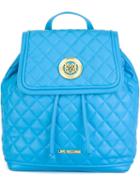 Love Moschino Quilted Backpack