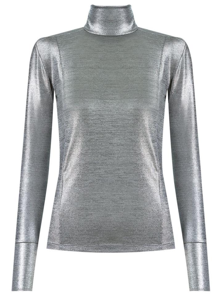 Gloria Coelho Turtle Neck Blouse