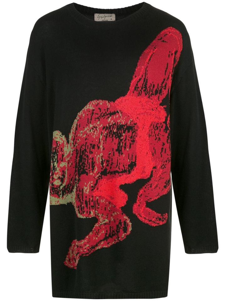 Yohji Yamamoto Oversized Jumper - Black