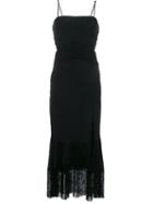 Jonathan Simkhai Fringed Strapless Dress
