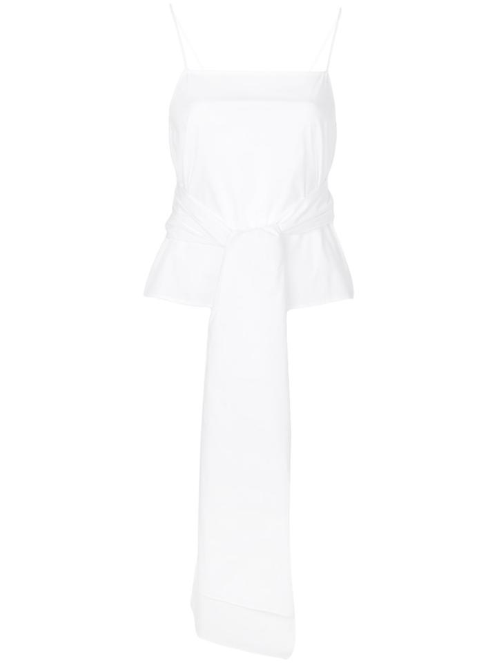 Elizabeth And James Tie-waist Vest Top - White