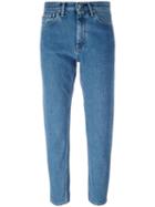Carhartt 'page Carrot' Cropped Jeans, Women's, Size: 27, Blue, Cotton/polyester
