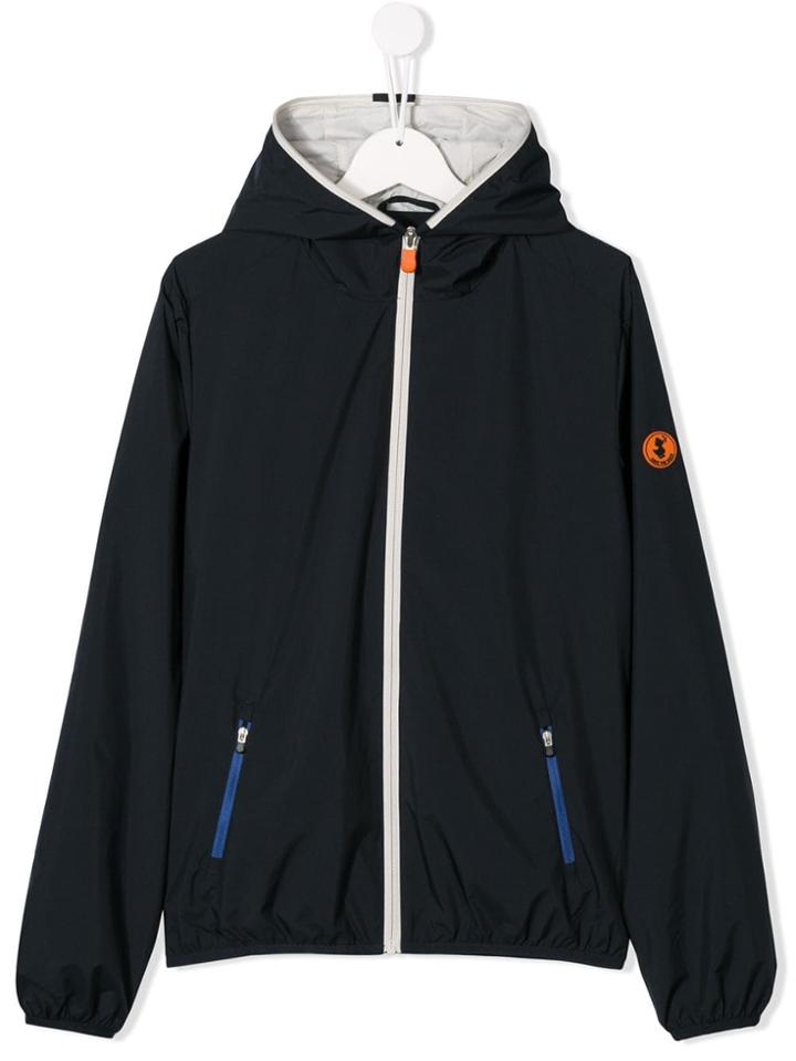 Save The Duck Kids Zipped-up Jacket - Blue