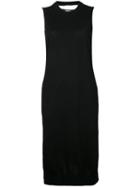 Astraet - Crew Neck Knit Dress - Women - Hemp - One Size, Black, Hemp