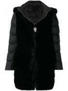 Philipp Plein Statement Padded Coat - Black