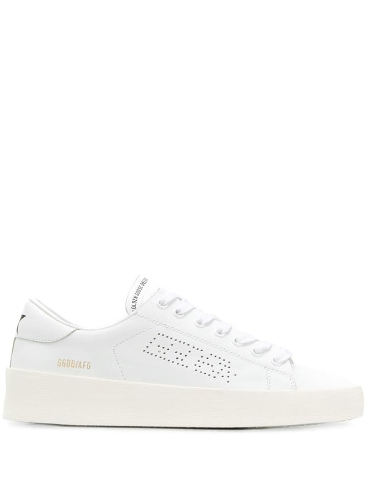 Golden Goose Deluxe Brand Low Top Panelled Sneakers - White
