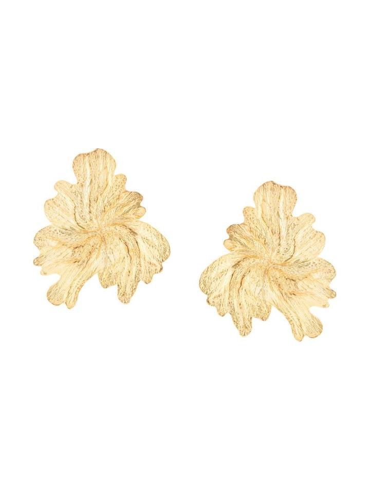 Natia X Lako Leaves Earrings - Gold