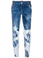 Dsquared2 Twiggy Big Star Jeans, Women's, Size: 38, Blue, Cotton/spandex/elastane