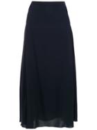 Alcaçuz Lilo Midi Skirt - Blue