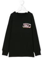 Stella Mccartney Kids - Printed Sweatshirt - Kids - Cotton - 5 Yrs, Black