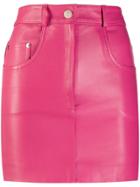 Manokhi High Rise Pencil Skirt - Pink