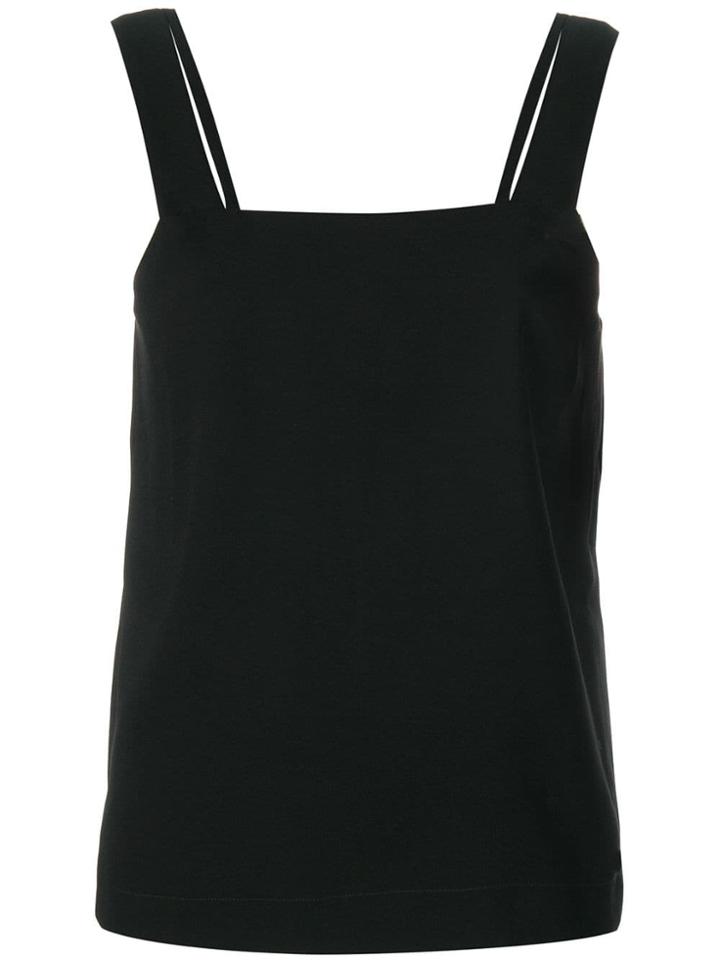 Armani Exchange Square Neck Top - Black