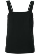 Armani Exchange Square Neck Top - Black