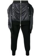 Unravel Project Dropped Crotch Tie Front Trousers - Black