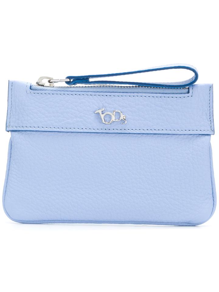 Tod's Wristlet Pouch - Blue