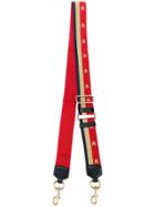 Marc Jacobs Stripes And Stars Bag Strap - Red