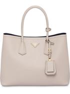 Prada Classic Saffiano Tote - Grey