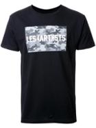 Les (art)ists Box Logo T-shirt, Men's, Size: Small, Black, Cotton