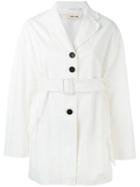 Damir Doma - Jena Coat - Women - Cotton/cupro - S, White, Cotton/cupro