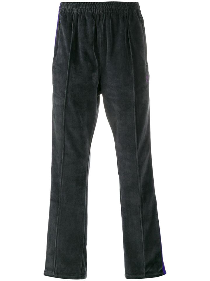 Needles Contrast Band Track Pants - Black