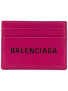 Balenciaga Everyd.l. Multi Card - Pink & Purple