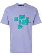 Martine Rose Logo Print T-shirt - Pink & Purple