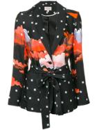 Temperley London Cloud Printed Blazer - Black