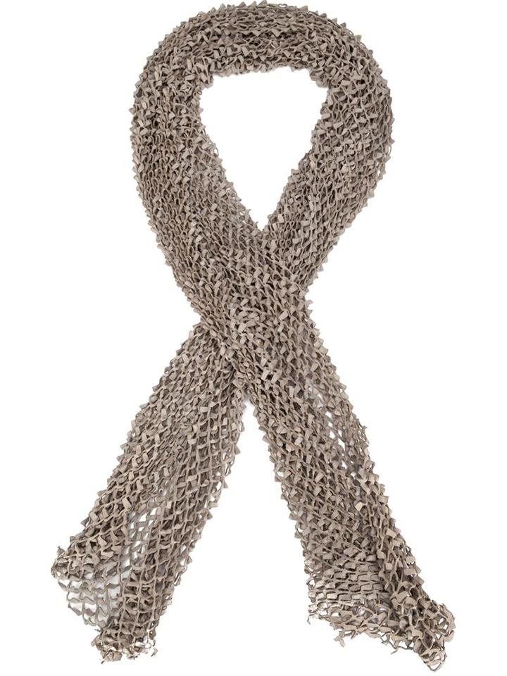Cutuli Cult Adachi Scarf, Women's, Nude/neutrals, Leather