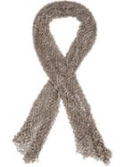Cutuli Cult Adachi Scarf, Women's, Nude/neutrals, Leather