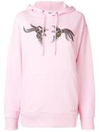 Kenzo Embroidered Hoodie - Pink