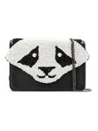 Isla Mini Panda Shoulder Bag - Black